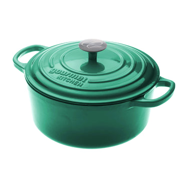 Eden Green 4.2L Cast Iron Dutch Oven